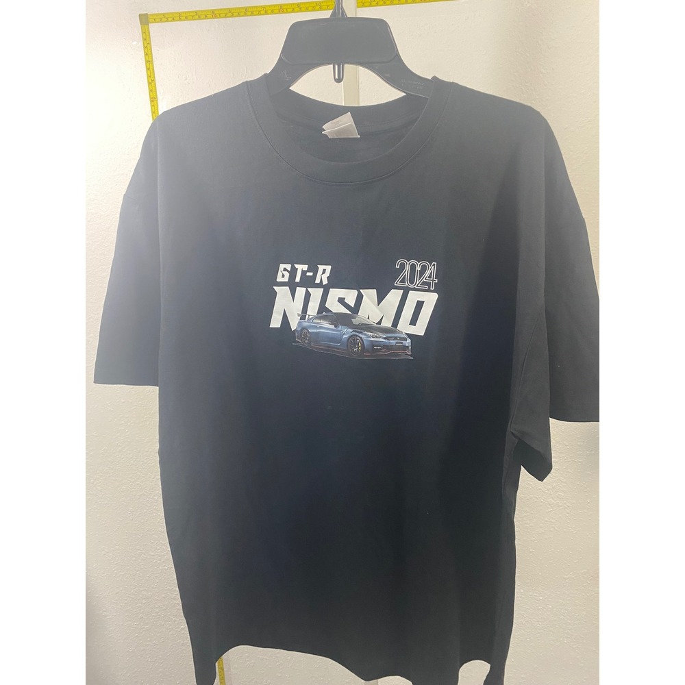 Chocolate Bird Nissan GT-R NISMO 2024 R35 Black Graphic T-Shirt Mens 3XL JDM Tee